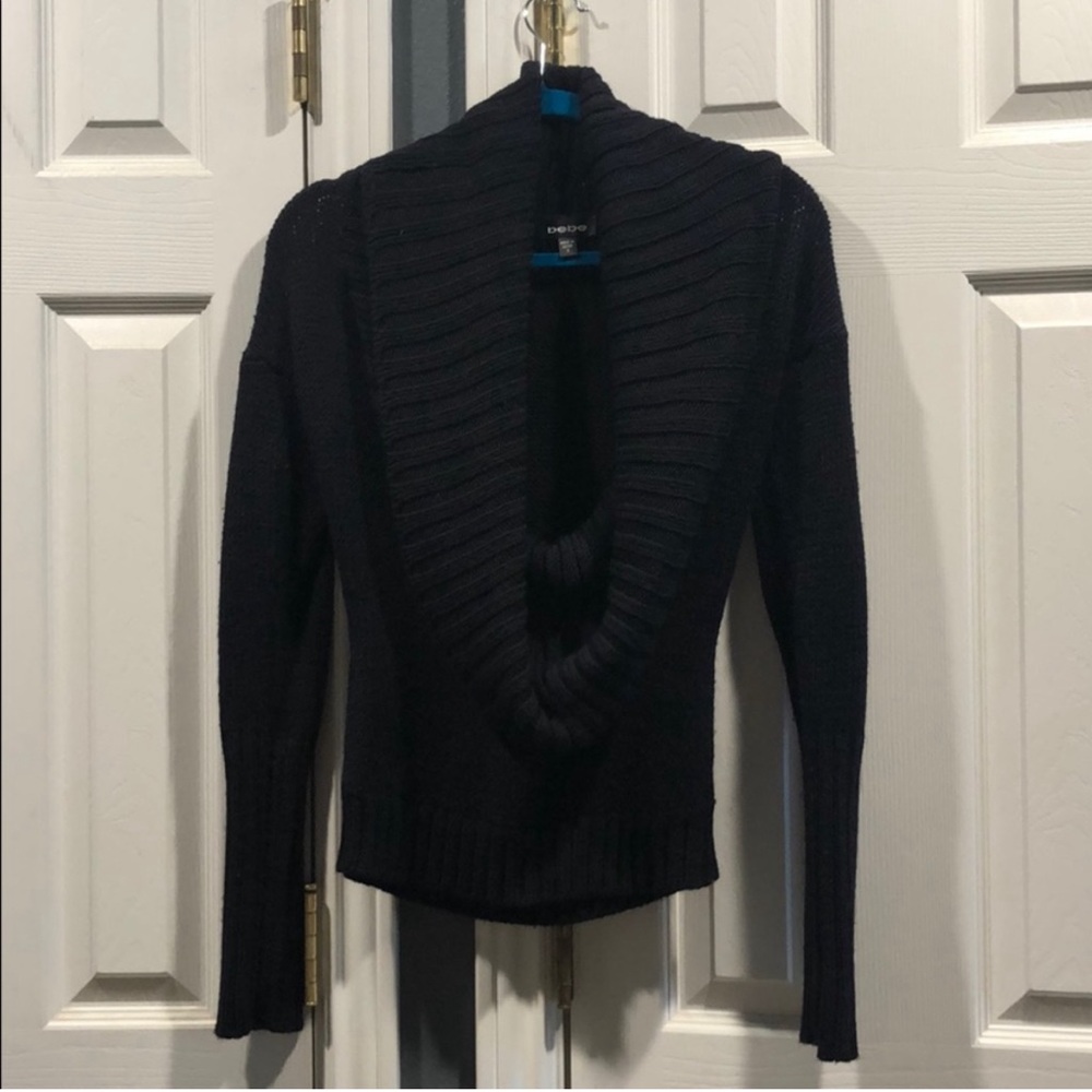 Bebe cowl neck sweater